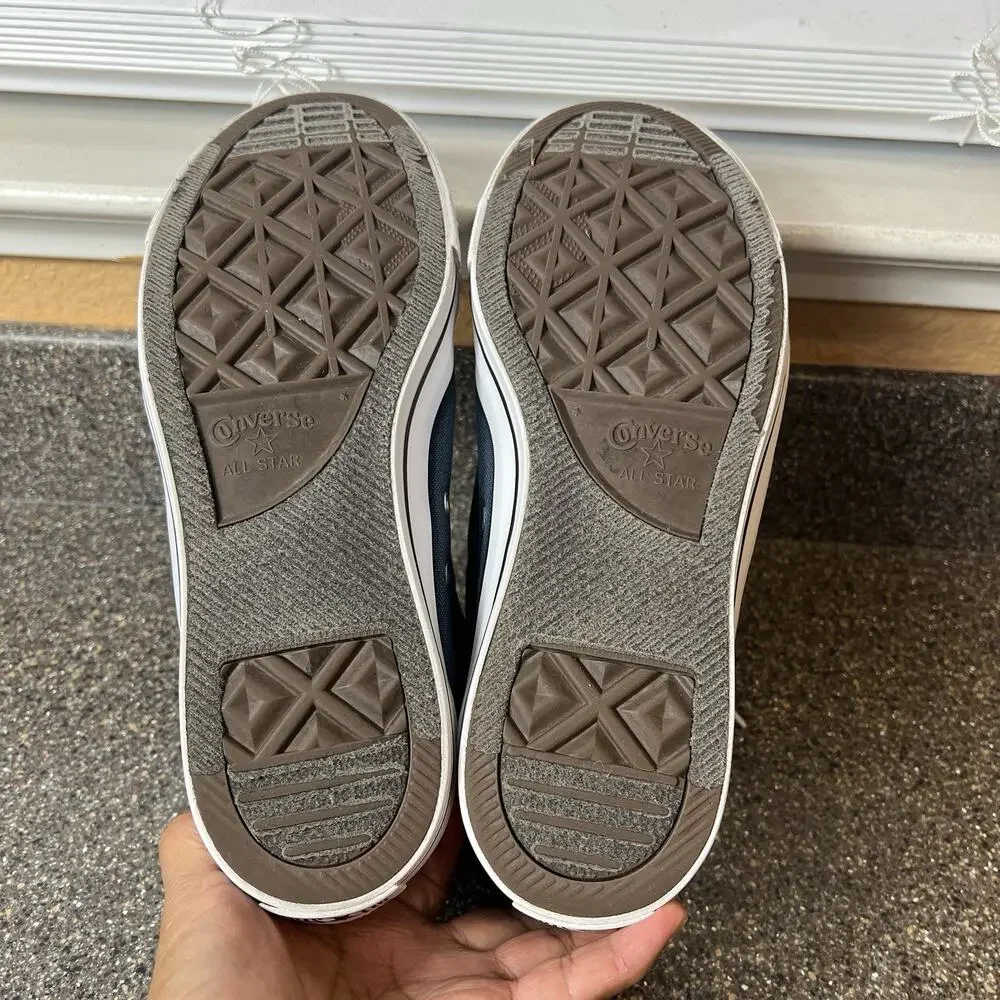 Converse blue canvas